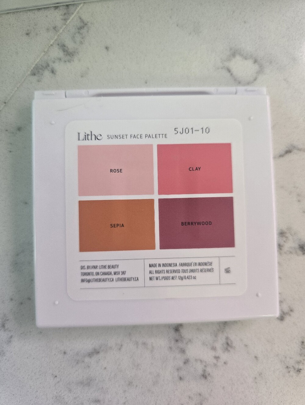 Lithe Sunset Blush Box NIB - Picture 2 of 4